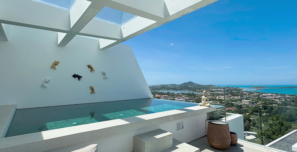 Golden Lotus - The Purity Villa - Private pool with fantastic ocean views